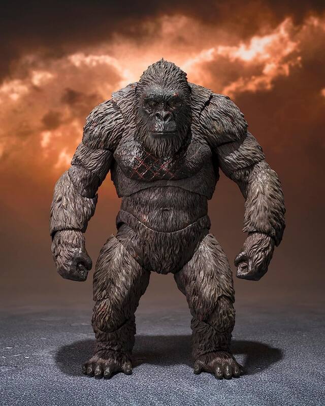 Figura de ação TAMASHII NATIONS Godzilla vs Kong 2021 Kong